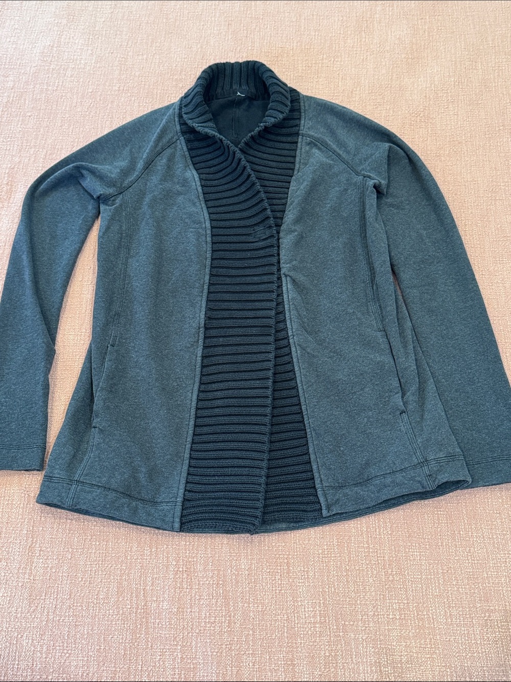 lululemon athletica soft French terry Cardigan - Bliss Break Wrap sweater